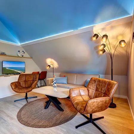 Duenenhaeuser Unserusedomde Ca80qm Mit Privater Sauna Und Kamin Parkplatz Direkt Am 7i3 Appartamento Uckeritz