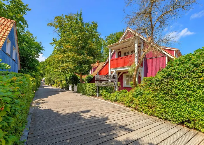 Duenenhaeuser Unserusedomde Ca80qm Mit Privater Sauna Und Kamin Parkplatz Direkt Am 7i3 Apartman *