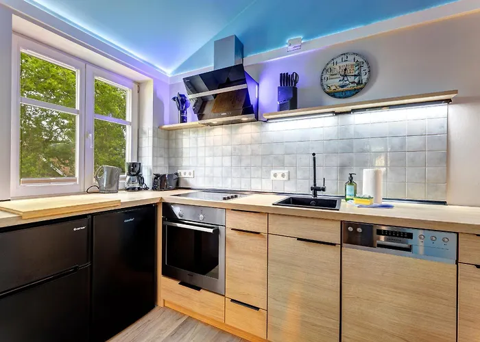 Apartman Duenenhaeuser Unserusedomde Ca80qm Mit Privater Sauna Und Kamin Parkplatz Direkt Am 7i3 *