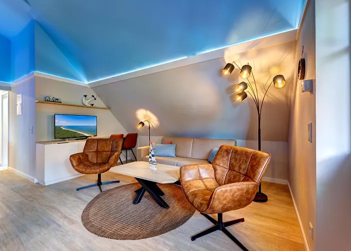 Duenenhaeuser Unserusedomde Ca80qm Mit Privater Sauna Und Kamin Parkplatz Direkt Am 7i3 Apartman Ueckeritz