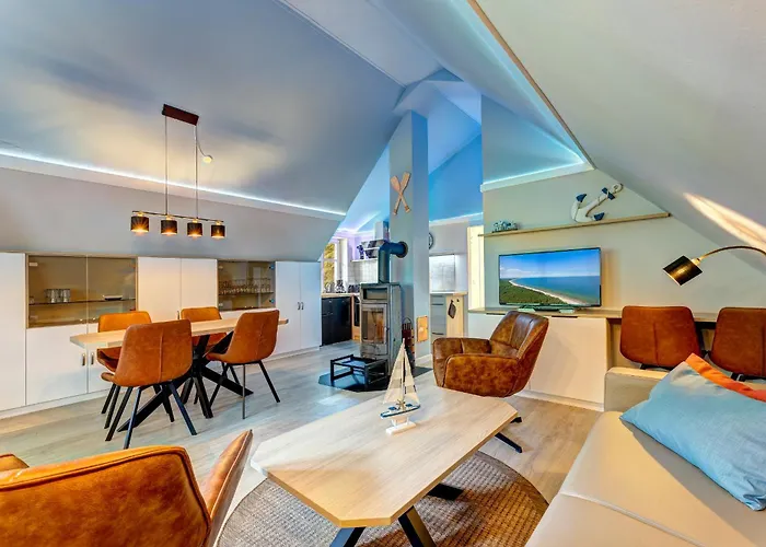 Duenenhaeuser Unserusedomde Ca80qm Mit Privater Sauna Und Kamin Parkplatz Direkt Am 7i3